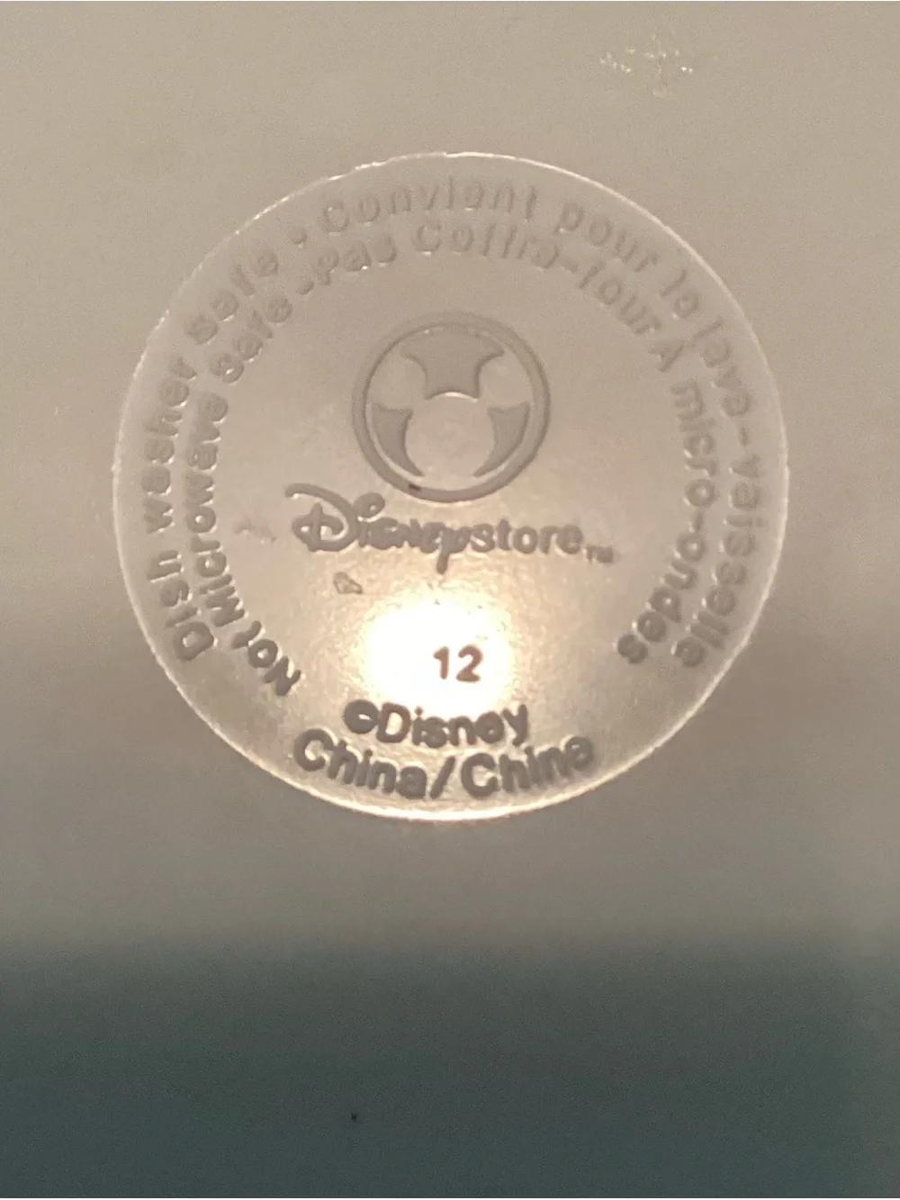 Disney Store Stitch Set of 4 Children’s Melamine 8.5” Dinner Plates